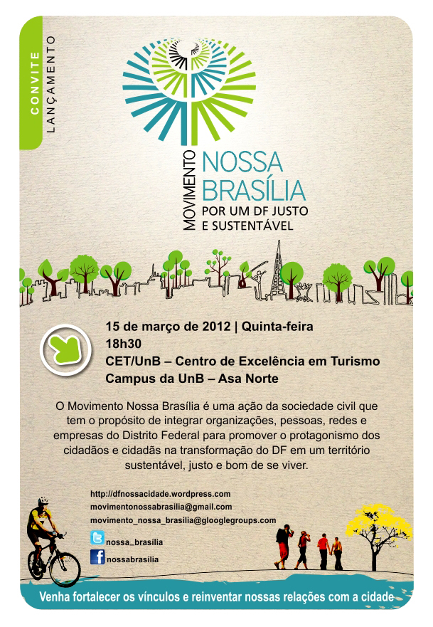 Lançamento do Movimento Nossa Brasília – 15/03/2012