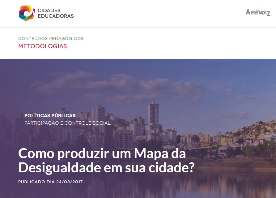Nossa Brasília é destaque em matéria do portal “Cidades Educadoras”