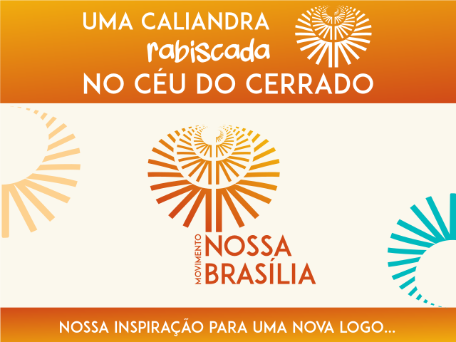 Nova logo do Movimento Nossa Brasília
